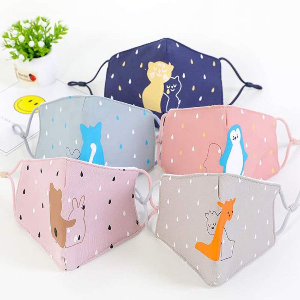 Kids Face Mask  Reusable Washable Breathable